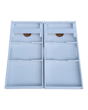 Load image into Gallery viewer, All Weather Boards &quot;Outdoor Solution&quot; 18mm(3/4&quot;) Plain Regulation 2&#39; by 4&#39; Cornhole Boards (Set of 2 Boards) Double Thick Legs, with Leg Brace &amp; Dual Support Braces!
