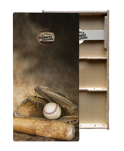 Load image into Gallery viewer, Baseball Glove Design - Regulation 2&#39; by 4&#39; Tournament Cornhole Set - 18mm (3/4″) Baltic Birch
